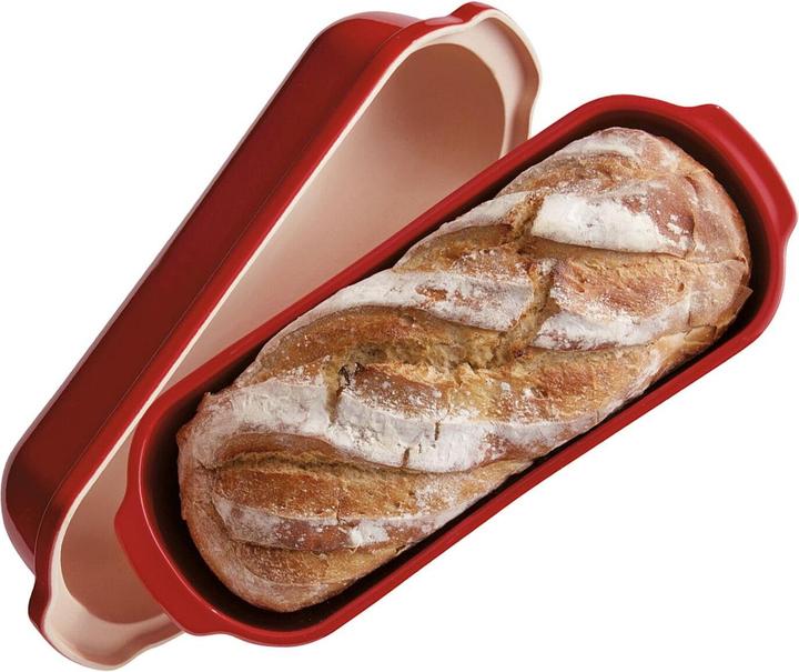 Produktbild Emile Henry EH345503 Italienisches Brot Leib Bäcker, Keramik, Burgund