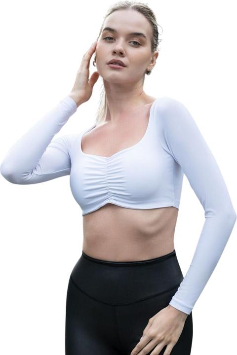 Immagine prodotto Lismina 081 Camicia a maniche lunghe con volant (L)