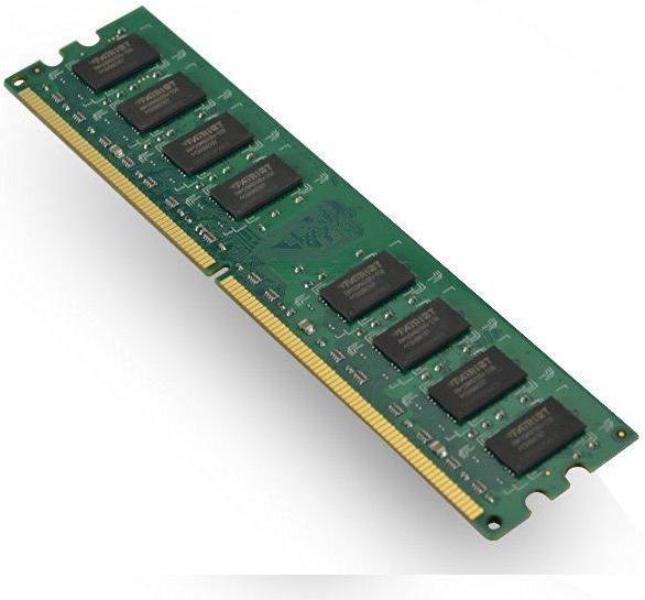 Actual product image Patriot 2GB DDR2 PC6400 800MHz DIMM (1 x 2GB, 800 MHz, DDR2-RAM, DIMM)
