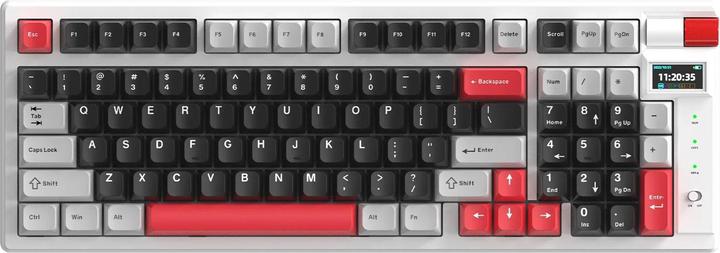 Actual product image Marvo Monka KG991W Mechanical Keyboard RGB Blue Switch Wireless KG991W (US, Cable, Wireless)