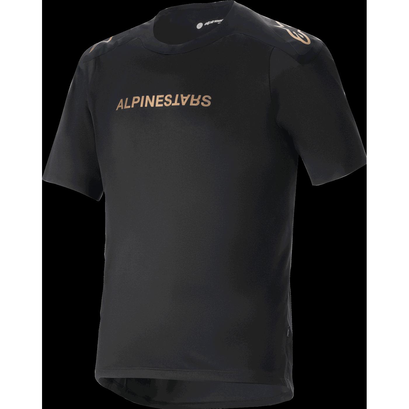 Alpinestars, Herren, Velotrikot, JERSEY 24 A-ARIA Polartec Sw (M), Schwarz, M