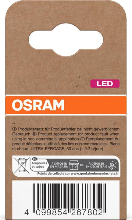 Produktbild Osram 4099854267802 LED-Reflektorlampe EEK A - G GU10 Reflektor 3.3 W 65 Warmweiss (GU10, 3.40 W, 610 lm, 6 x, A)