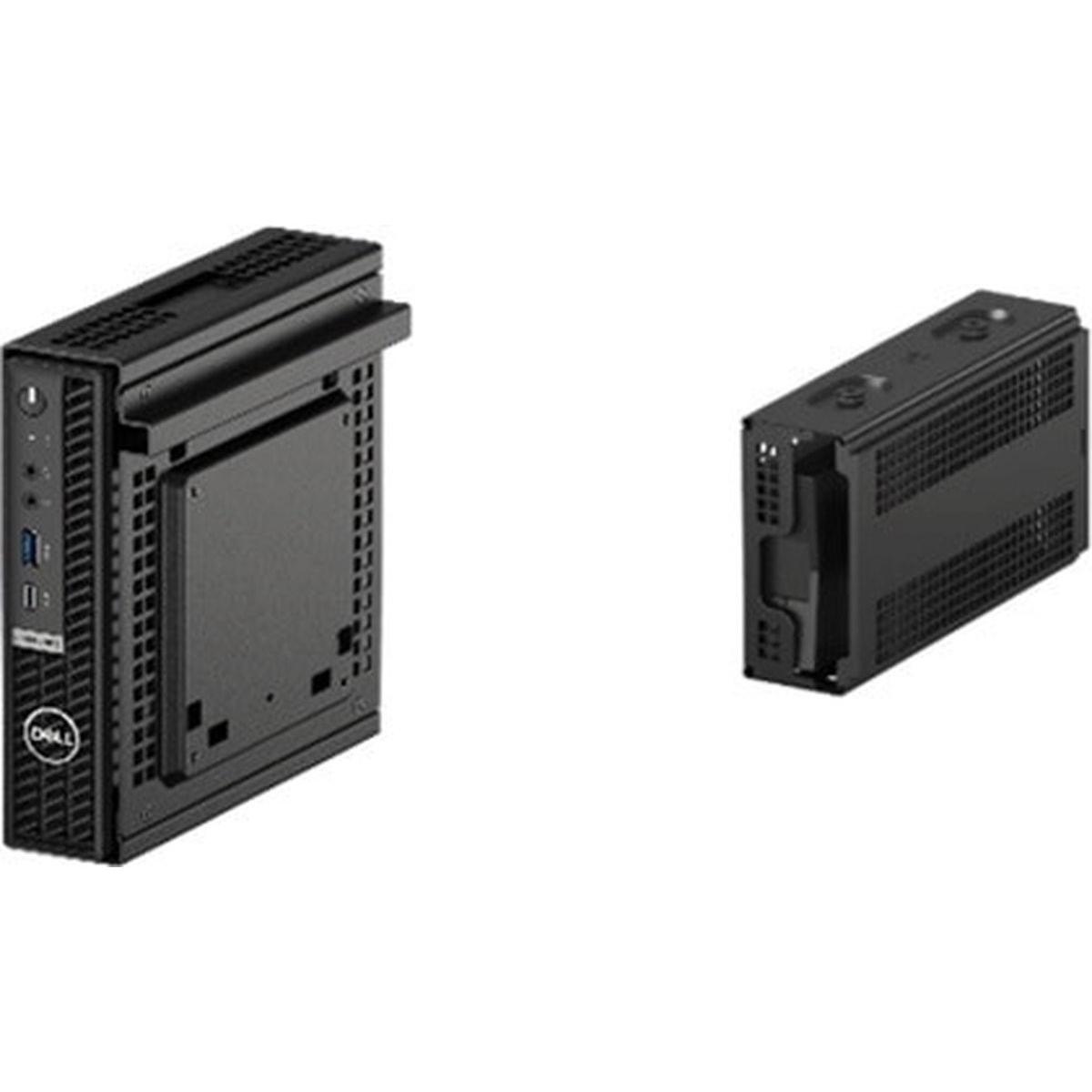 Dell OptiPlex Micro e Thin Client Supporto doppio VESA con staffa di adattamento, Accessori per PC, Nero