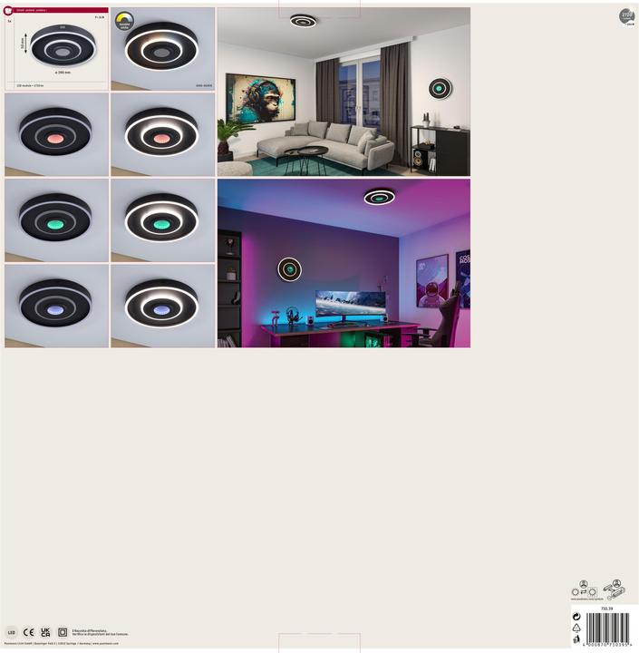 Produktbild Paulmann Spaceglow (2720 lm)