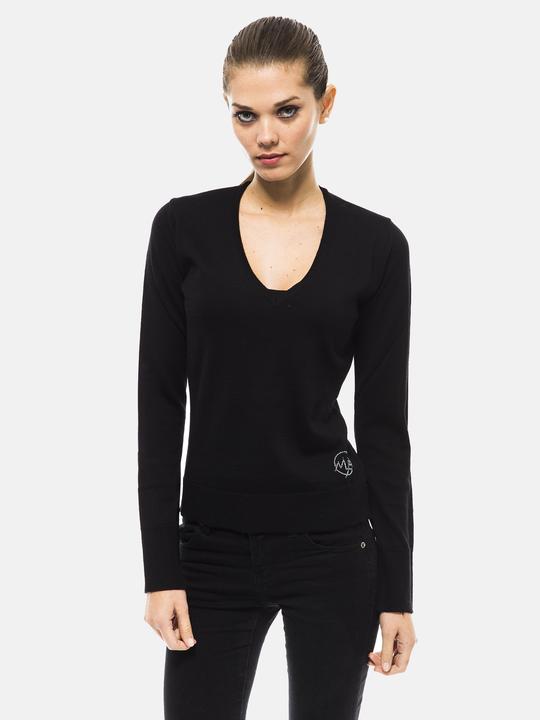 Produktbild Montana Frauen Leder Pullover - Valora Lux Modell - Made In Italy (42)
