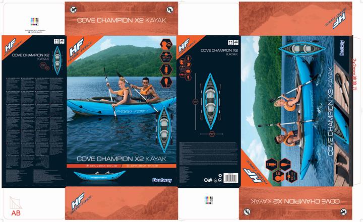 Actual product image Bestway HF Cove Champion X2 (2 pers.)