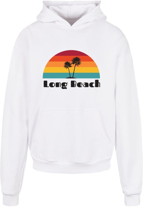 Produktbild Merchcode Long Beach Ultra Heavy Hoody - 118847 (L)
