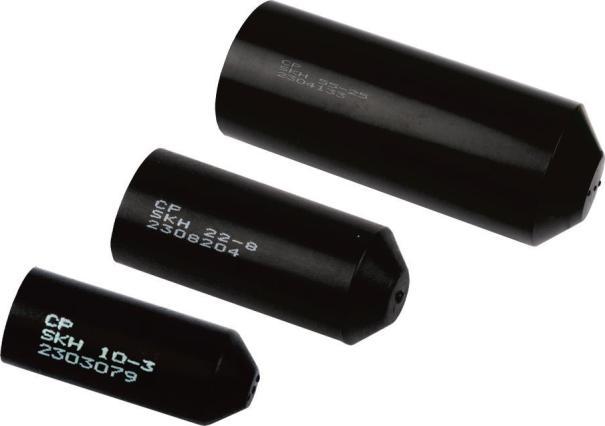 Actual product image CellPack SRF SKH/100- SKH/100-45/black 45/B Shrink-on end cap for range 368748 (5 x)