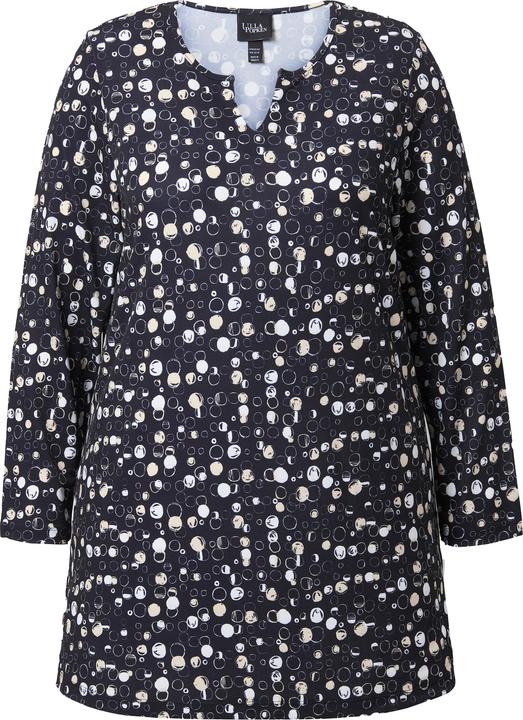 Immagine prodotto Ulla Popken Maglia dal taglio lungo e svasato con scollo a tunica e maniche lunghe (62)