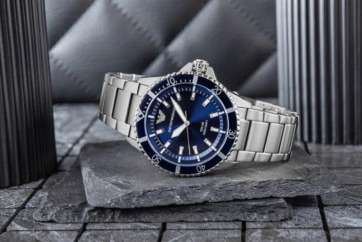 Actual product image Emporio Armani AR11697 Effortless Style (Analogue wristwatch, 42 mm)