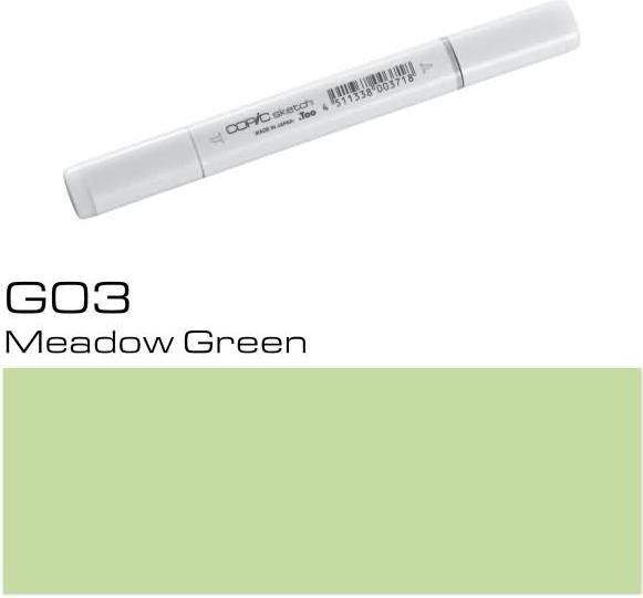Image du produit Copic Sketch type G - 03 (G03 - Meadow Green, 1 x)