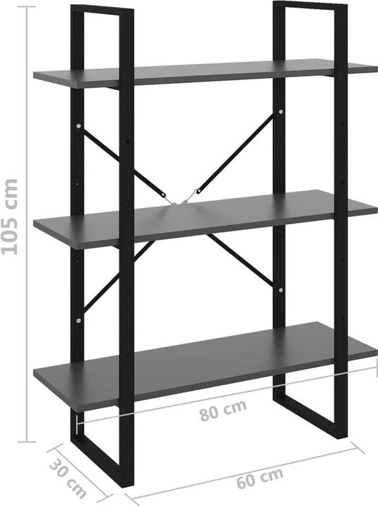 Image du produit VidaXL Elden (80 x 30 x 105 cm)