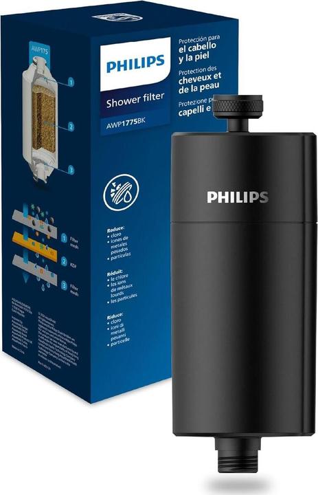 Produktbild Philips AWP1775BK/10 Inline-Duschfilter