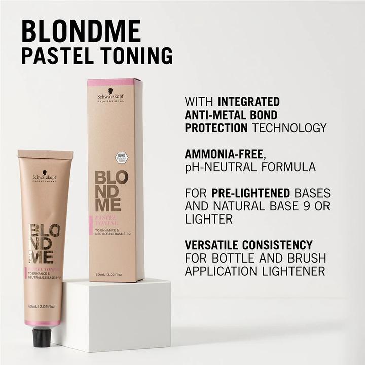 Produktbild Schwarzkopf Blondme - Pastel Toning Biscuit (T-Biscuit)