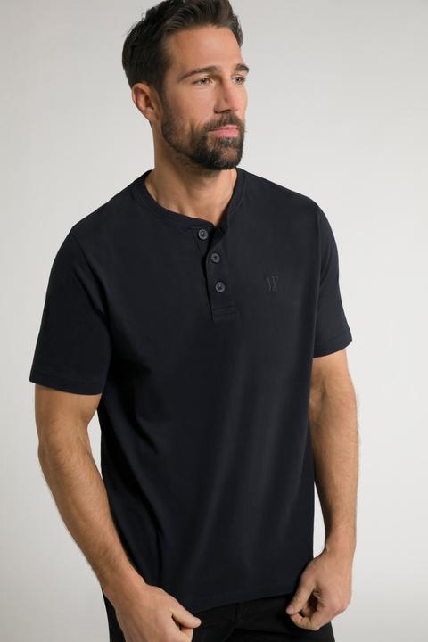 Image du produit JP1880 Henley collection Basic, col rond et patte de boutonnage, lot de 2 - jusqu’au 8XL (XXL)