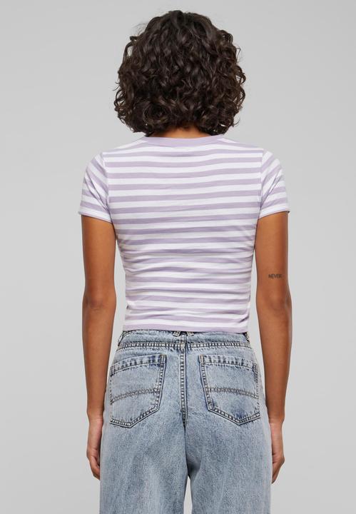 Image du produit Urban Classics Tee short à rayures pour femmes - 142651 (4XL)