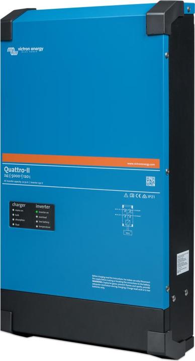 Immagine prodotto Victron Energy Quattro-II 24/5000/120-50-50