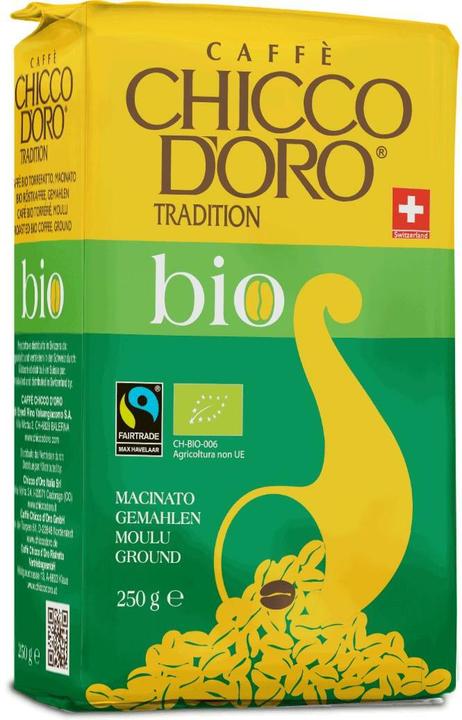 Image du produit Chicco D'oro Café moulu bio (Torréfaction moyenne, 260 g)