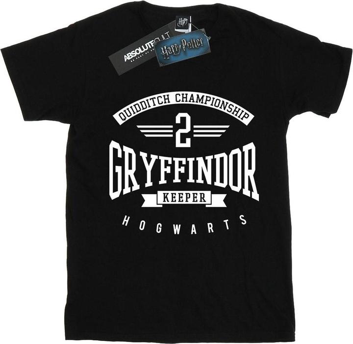 Actual product image Girls Gryffindor Keeper Cotton T-Shirt (116)