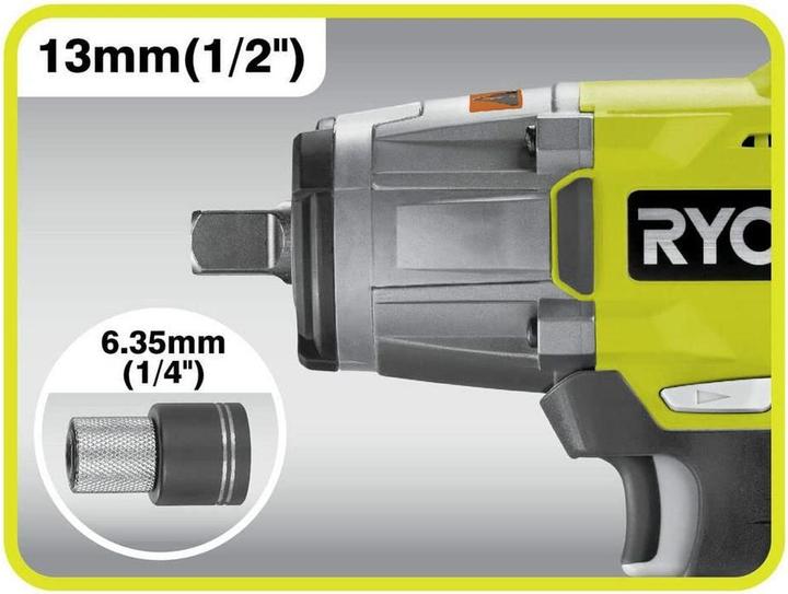 Image du produit Ryobi R18IW3-0 Un (Clé à chocs)