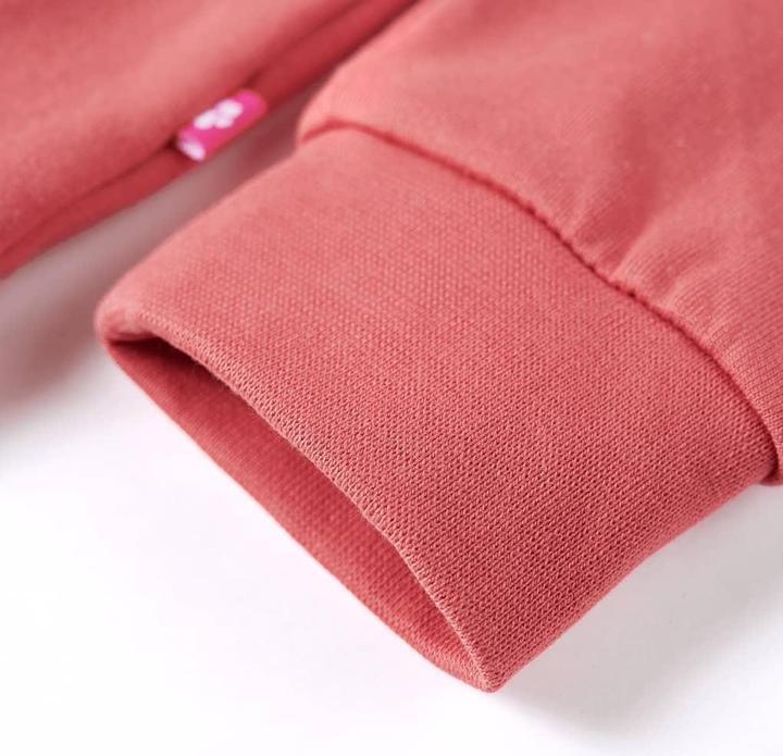 Immagine prodotto vidaXL Felpa da bambino rosa scuro 128,Materiale: 95 % cotone. 5 (128)
