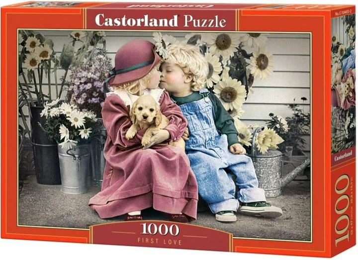Actual product image Castorland C-104451-2 Puzzle 1000 pièces : Premier Amour (1000 pieces)