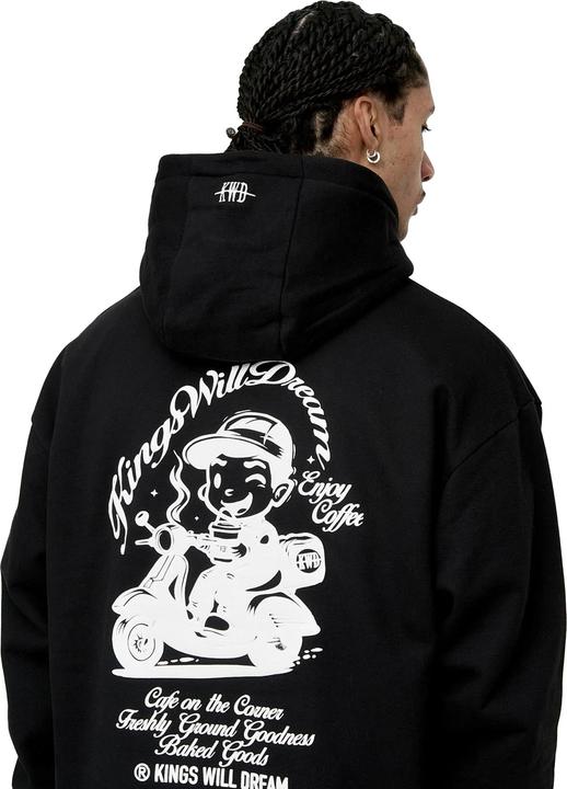 Produktbild Kings Will Dream Studio Cafe Kapuzenpullover Rückseitiger Aufdruck (L)