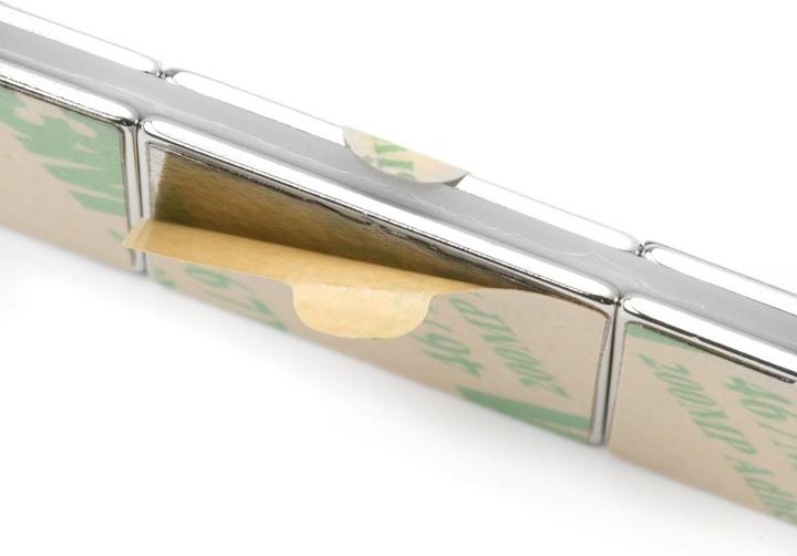 Produktbild Supermagnete Quadermagnet selbstklebend (Folie) (10x)