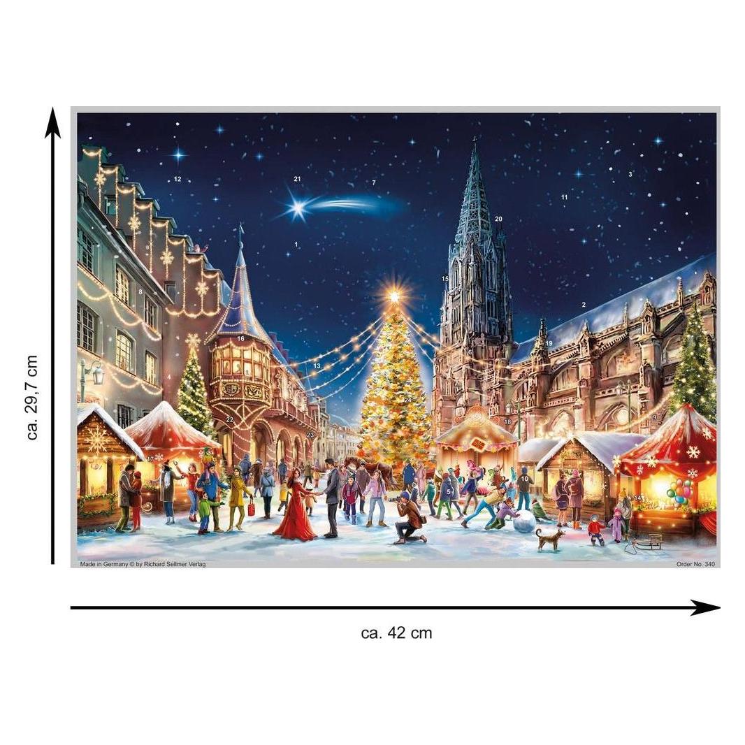Richard Sellmer Adventskalender A3 - Freiburg