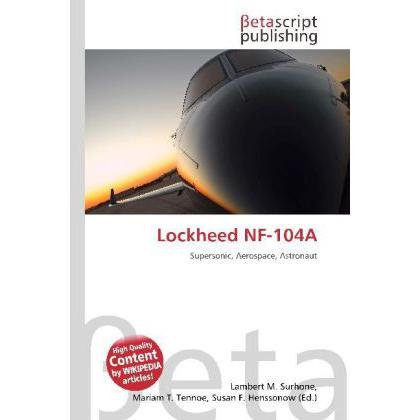 Lockheed NF-104A, Fachbücher