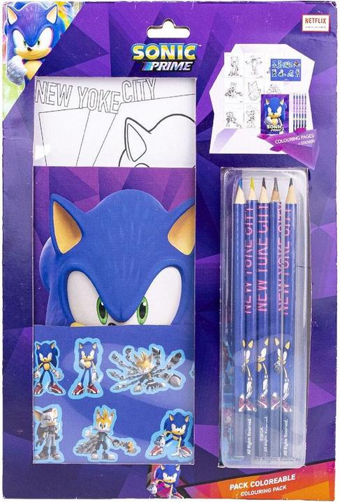 Produktbild Jakks Pacific Papierwaren-Set Sonic Lila