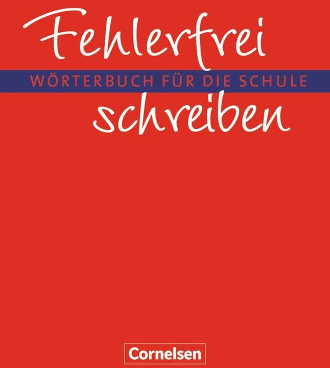 Produktbild Fehlerfrei schreiben (Deutsch, 2007)