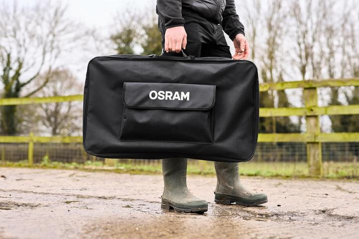 Produktbild Osram BATTERYcharge SOLAR 100W Monokristallines Solarmodul 100 W 12 V, 5 V (100 W, 8.38 kg)