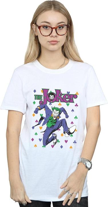 Produktbild Batman Joker Karten Sprung Baumwolle Boyfriend TShirt (3XL)