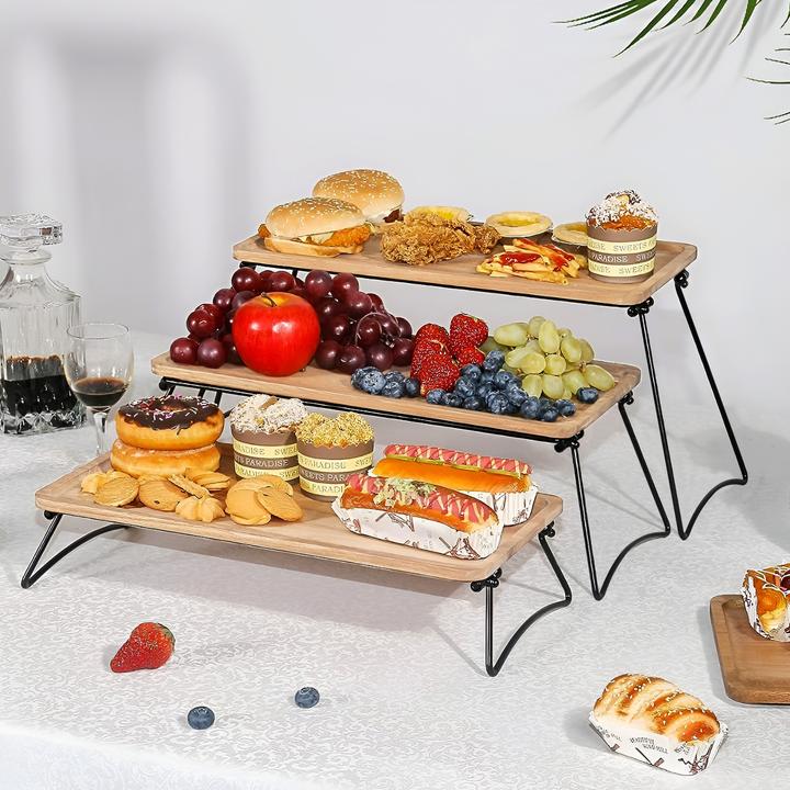 Produktbild Cheffinger 3-stöckiger Cupcake Obstständer