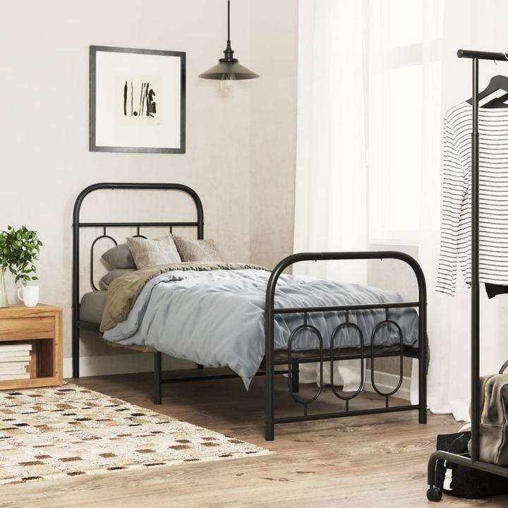 Actual product image vidaXL Bettgestell (75 x 190 cm)