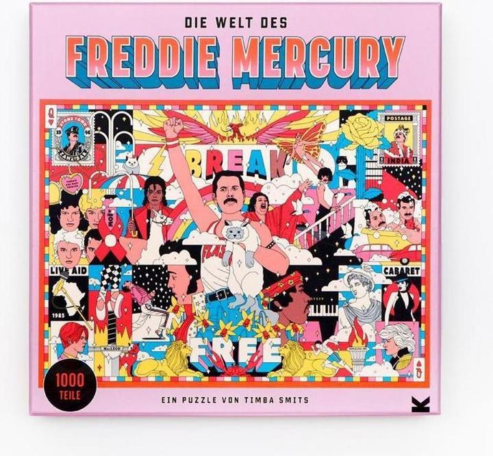 Produktbild Die Welt des Freddie Mercury (1000 Teile)