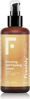 Freshly Cosmetics Natural Cream Bronzing Radiance Bronzer 200ml (Selbstbräunungstuch, 200 ml)