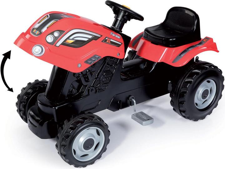 Image du produit Smoby Tracteur avec remorque-rouge