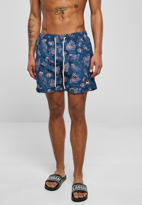 Produktbild Urban Classics Pattern Swim Shorts (XS)
