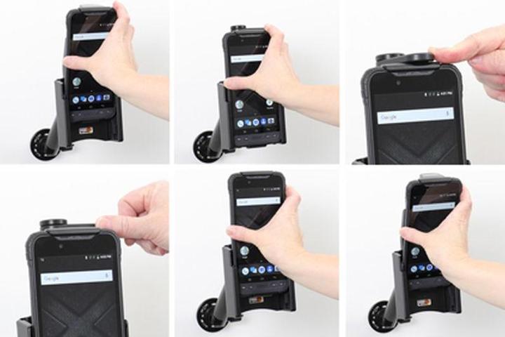 Actual product image Brodit 216025 Device holder Xplore/Zebra M6/M60