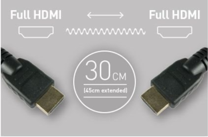 Produktbild Atomos HDMI (Typ A) — HDMI (Typ A) (0.45 m, HDMI)