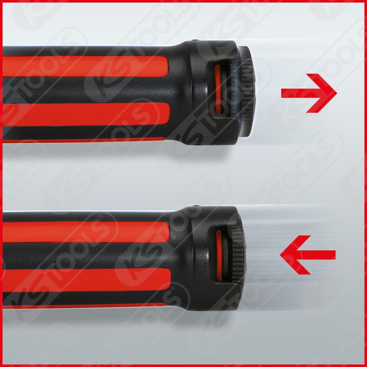 Produktbild KS Tools 1/2 ERGOTORQUE40-200 Rot, Ratschen-Drehmomentschl. (1/2", 40 - 200 Nm)