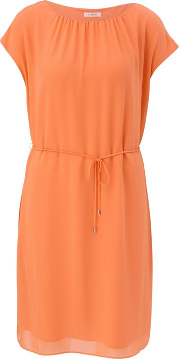 Produktbild s.Oliver Kleid Chiffonkleid mit Raffung (44)