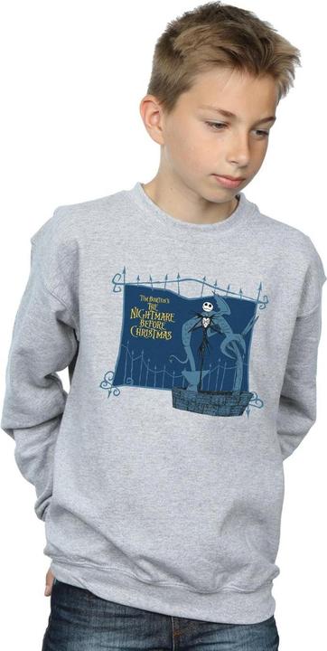 Image du produit Disney - Sweat NIGHTMARE BEFORE CHRISTMAS JACK AND THE WELL - Garçon (128)
