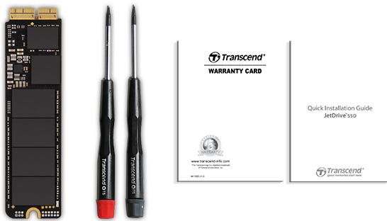 Actual product image Transcend JetDrive 820 (960 GB, M.2)