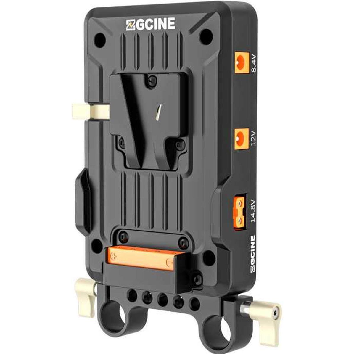 ZGCine V-Mount Plate On 15mm Rod Mount (VM-VP1-K1) (27VMVP1K100000), Accessori video, Nero