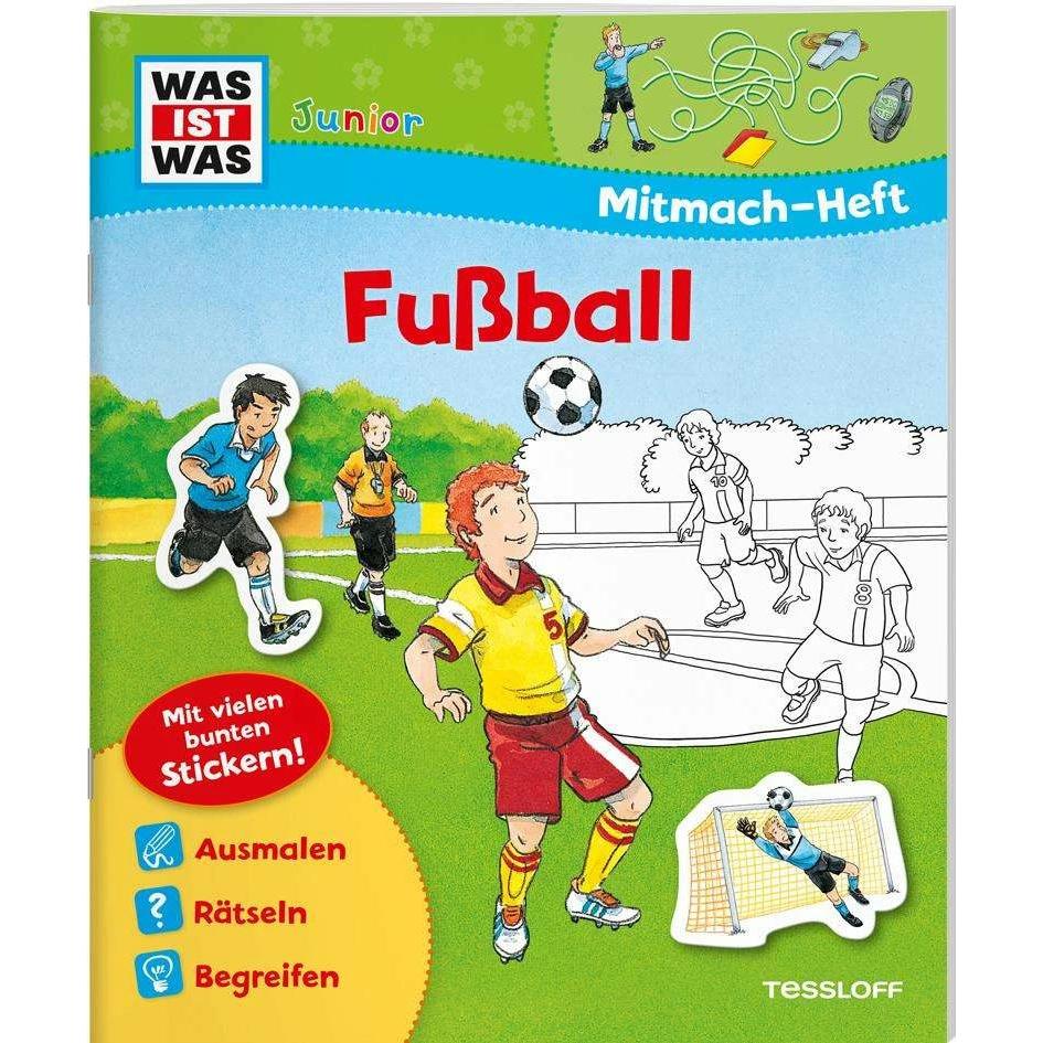 Mitmach-Heft Fussball, Kinderbücher von Max Walther, Birgit Bondarenko, Dirk Hennig