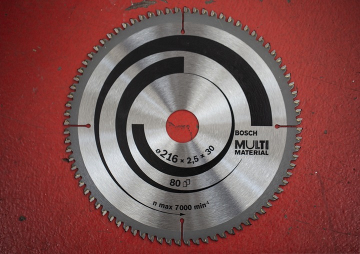 Image du produit Bosch Professional Zubehör Lame de scie circulaire PRO Multi Material, 216 x 2,5 x 30 mm