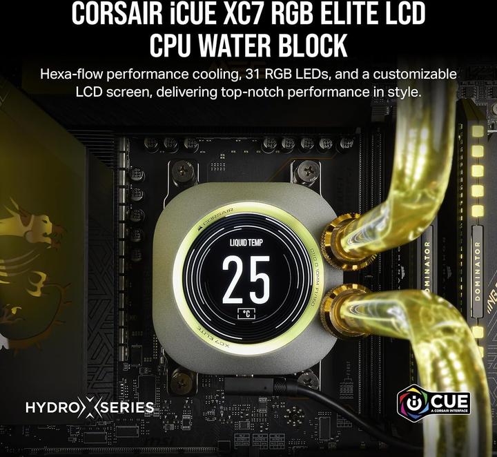 Produktbild Corsair iCUE XC7 RGB Elite LCD